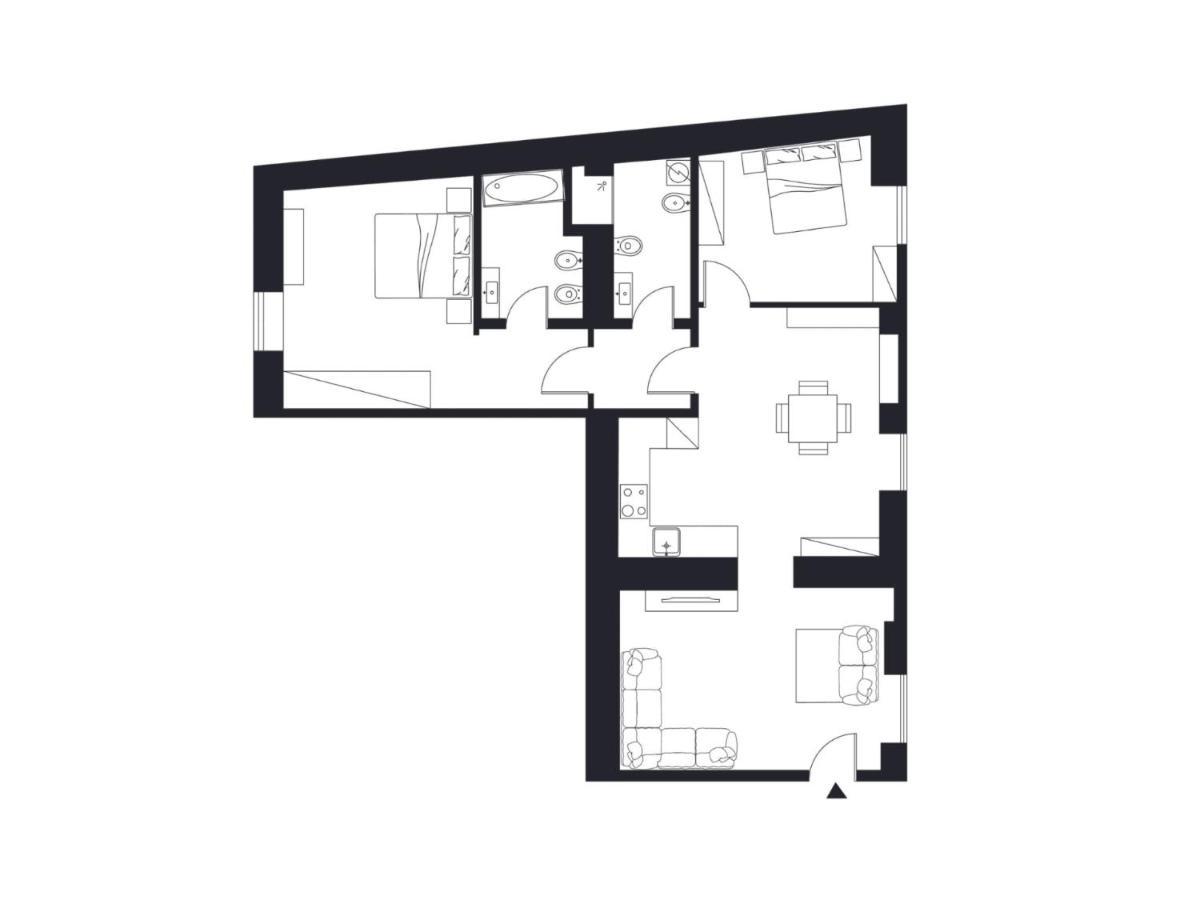 The Rent - Cozy Two-bedroom In Porta Romana District *